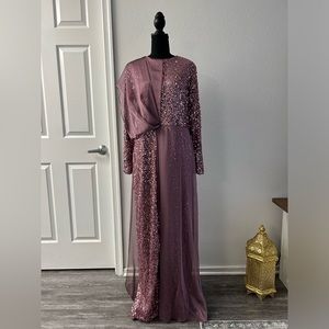 Lilac Glitzy Jumpsuit